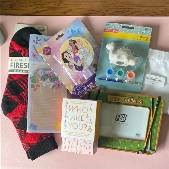 Other - Random NWT items - socks, picture frame, kids toys
